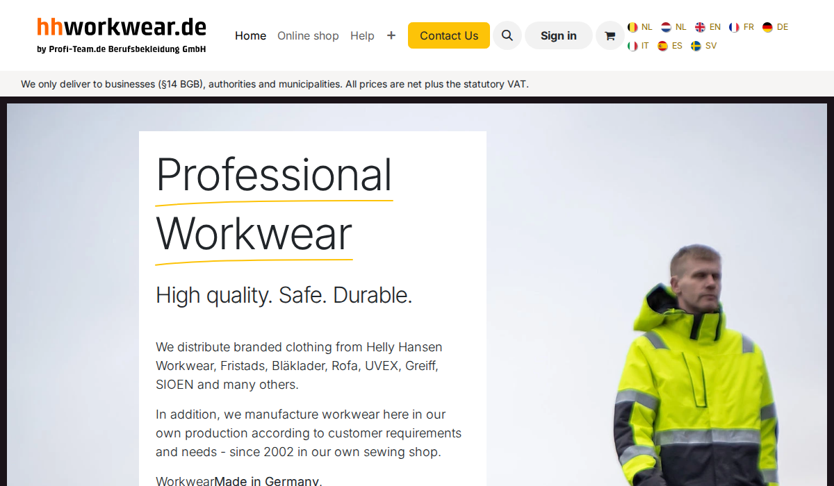 HH Workwear